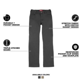 Milwaukee F650 Series Women's Work Pants (10)