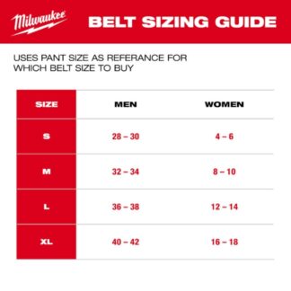 Milwaukee M760B FREEFLEX 1.5 Nylon Webbing Belt (2)