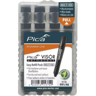 PICA 99146 Visor Permanent Marker Refills - Black