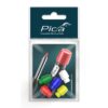 Pica 55801 Coloured Cap Set 5-Pack