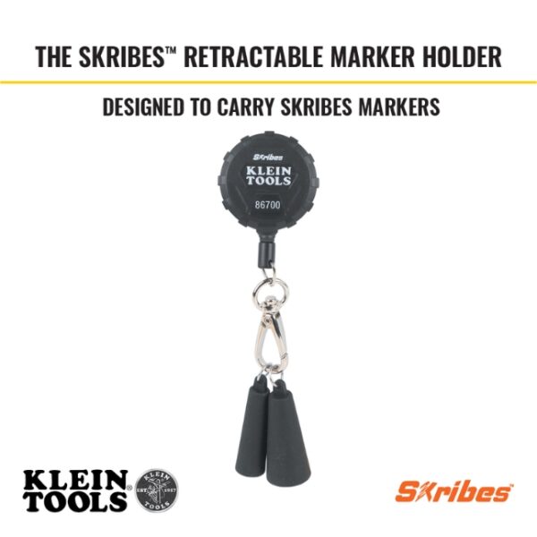 Klein 86700 SKRIBES Retractable Marker Holder
