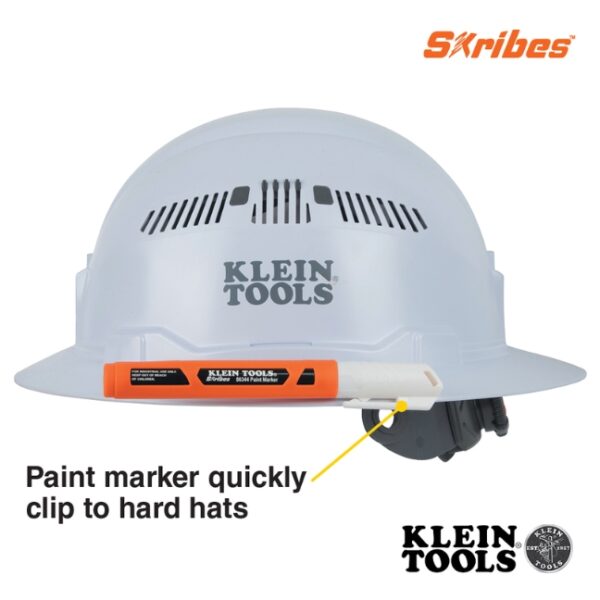 Klein 86344 SKRIBES Paint Marker - White Klein 86344 SKRIBES Paint Marker - White
