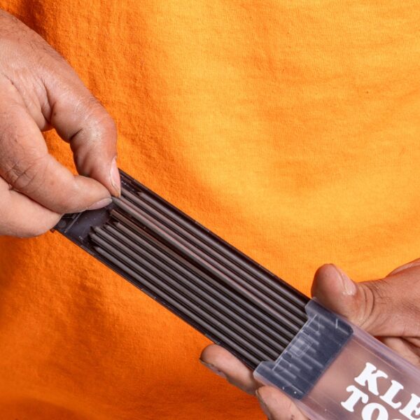 Klein 86502 SKRIBES Replacement Graphite Leads 10-Pack - Black