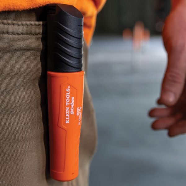 4 Klein 86103 SKRIBES XL Chisel Tip Permanent Marker - Black