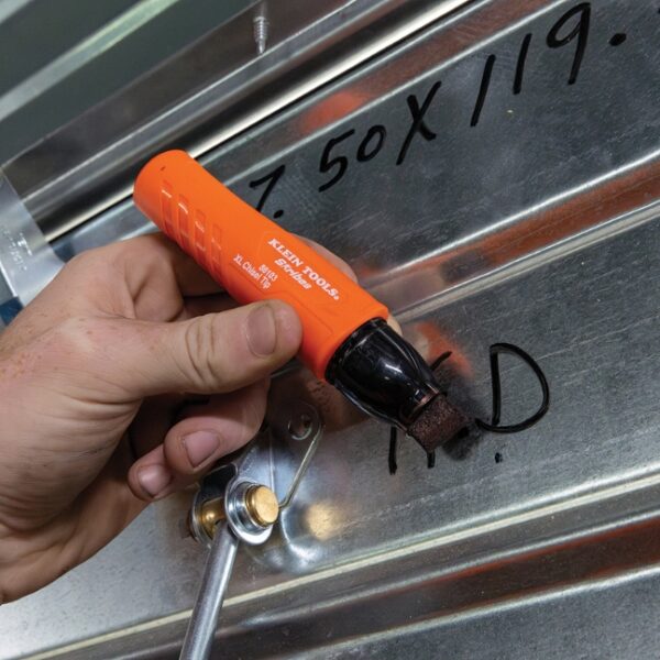 6 Klein 86103 SKRIBES XL Chisel Tip Permanent Marker - Black