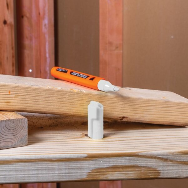 6 Klein 86344 SKRIBES Paint Marker - White