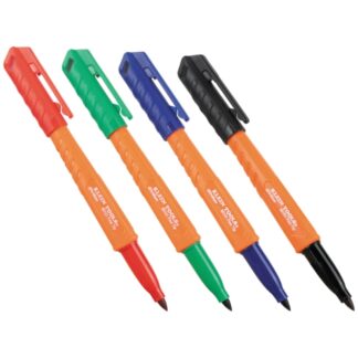 Klein 861914 SKRIBES Fine Tip Permanent Marker 4-Pack - Multicolour