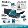 Makita BS001GZ 40Vmax XGT Brushless 3" x 21" Belt Sander - Tool Only