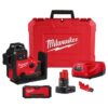 Milwaukee 3642-21 M12 Green 360° 3-Plane Laser Kit with Automatic Alignment and Receiver Milwaukee 3642-21 M12 Green 360° 3-Plane Laser Kit with Automatic Alignment and Receiver