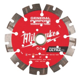 Milwaukee 49-93-7526 5 DIAMOND ULTRA Segmented Turbo Blade