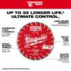 Milwaukee 49-93-9012 12" DIAMOND MAX Segmented Turbo General Purpose Diamond Blade