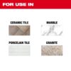 Milwaukee 49-93-9504 4-1/2" Continuous Rim Tile Diamond Blade