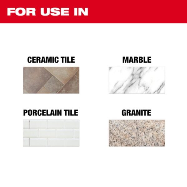 Milwaukee 49-93-9504 4-1/2" Continuous Rim Tile Diamond Blade