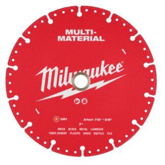 Milwaukee 49-93-9607 7” Multi-Material Diamond Blade