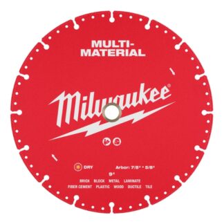 Milwaukee 49-93-9609 9” Multi-Material Diamond Blade