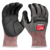 Milwaukee Cut Level 4 High Dexterity Nitrile Dipped Anti-Vibration Gloves