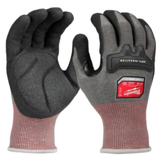 Milwaukee Cut Level 4 High Dexterity Nitrile Dipped Anti-Vibration Gloves