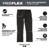 Milwaukee M651 Series FREEFLEX Tech Pants (1) Milwaukee M651 Series FREEFLEX Tech Pants