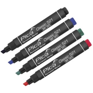 Pica 521 Series Classic Chisel Tip Permanent Marker