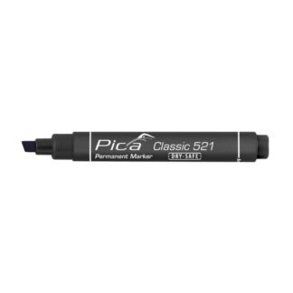 Pica 52146 Classic Chisel Tip Permanent Marker - Black