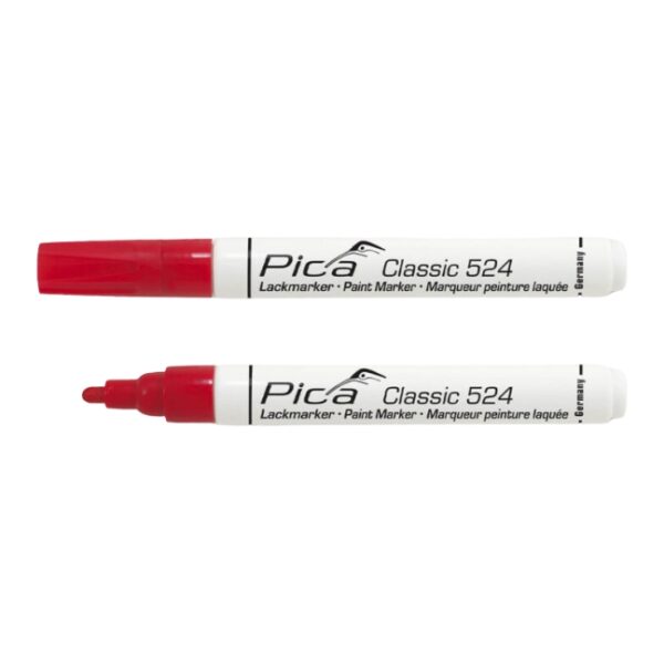 Pica 52440 Classic Industrial Paint Marker - Red