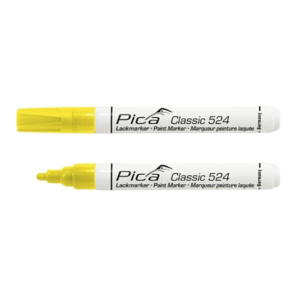 Pica 52444 Classic Industrial Paint Marker - Yellow