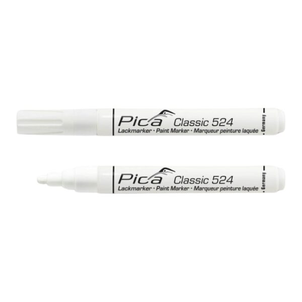 Pica 52452 Classic Industrial Paint Marker White