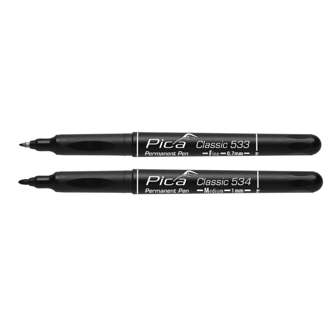 Pica Classic Permanent Pen Instant - Black