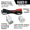 Klein ET310KIT Circuit Breaker Finder Kit (8) Klein ET310KIT Circuit Breaker Finder Kit