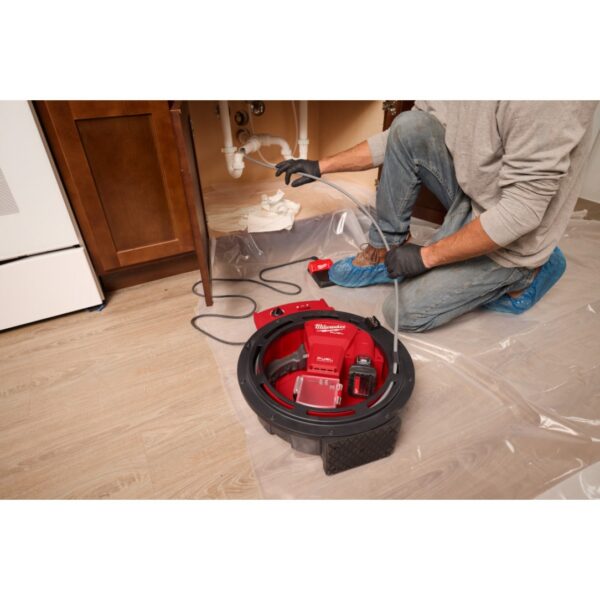 Milwaukee 2519-21 M12 FUEL High Speed Chain Snake Kit for 1-1/4” to 2” Pipes