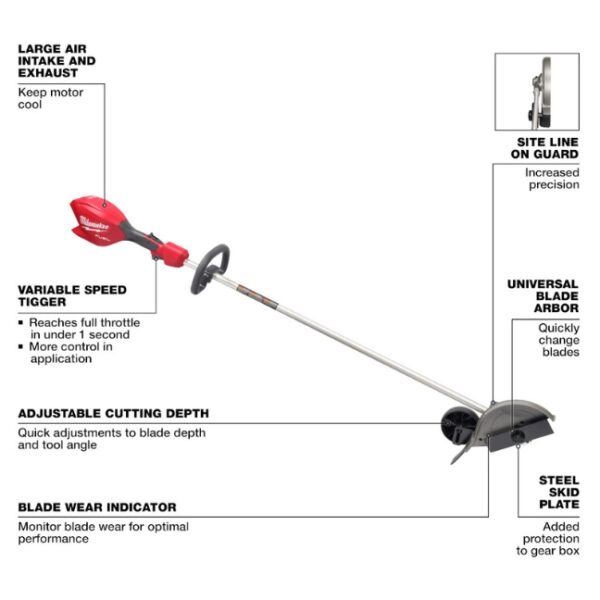 Milwaukee 3011-20 M18 FUEL Edger - Tool Only