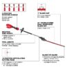 Milwaukee 3012-20 M18 FUEL Pole Articulating Hedge Trimmer - Tool Only