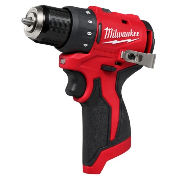 Milwaukee 3401-20 M12 Subcompact Brushless 38 DrillDriver - Tool Only Milwaukee 3401-20 M12 Subcompact Brushless 3/8" Drill/Driver - Tool Only