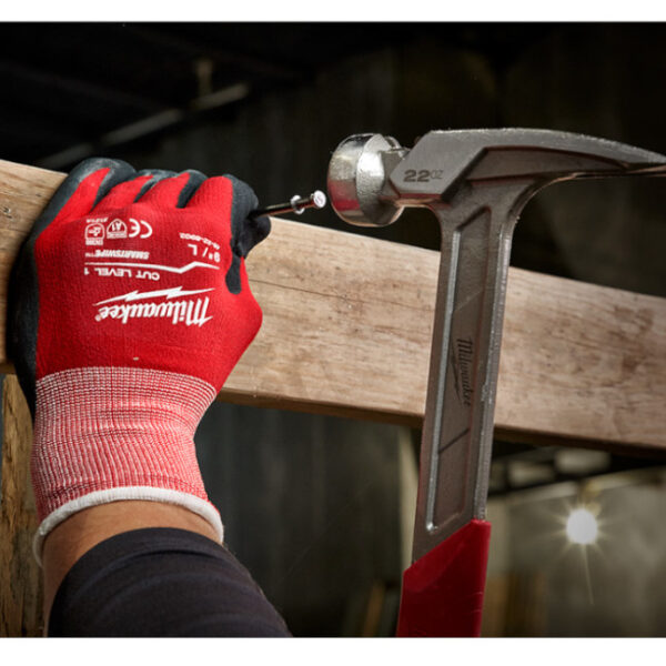 48-22-8900-2.jpg Milwaukee Cut Resistant Nitrile Dipped Gloves