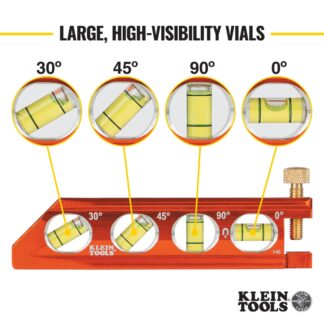 Klein 935AB4V ACCU-BEND Four Vial Level
