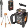 Klein 93RLS Self-Leveling Green Rotary Laser Level with Plumb Spot and Tripod Klein 93RLS Self-Leveling Green Rotary Laser Level with Plumb Spot and Tripod