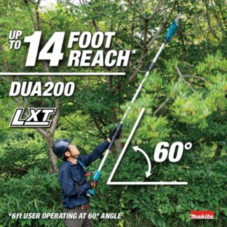 Makita DUA200RT 18V LXT 5ft or 8ft 8 Brushless Pole Saw Kit (1)