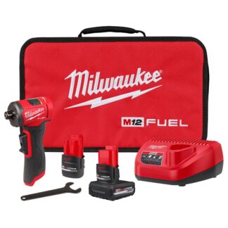 Milwaukee 3485-22 M12 FUEL 1/4" Right Angle Die Grinder Kit