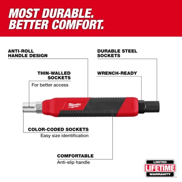 Milwaukee 48-22-3016 3/8" and 7/16" Can Wrench