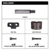 Milwaukee 48-44-0274 M18 FUEL 10 Gauge Punch and Die Set for 3476 Nibbler