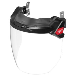 Milwaukee 48-73-1422 BOLT Gasketed Full Face Shield - Clear Dual Coat Lens