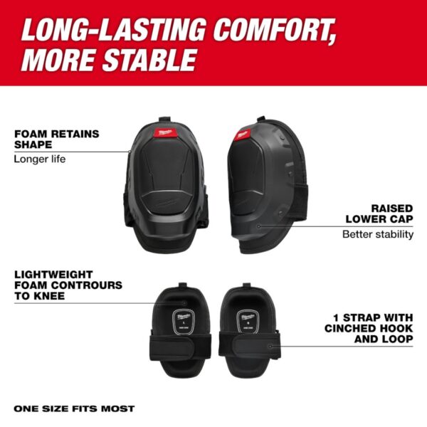 Milwaukee 48-73-6075 Stabilizer Knee Pads