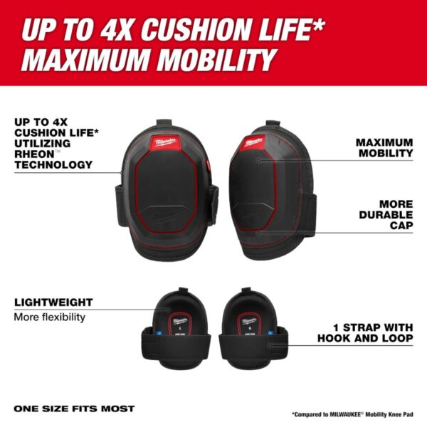 Milwaukee 48-73-6080 High Mobility Knee Pads