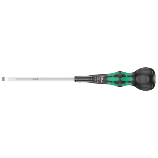 Wera 007901 Kraftform Ball-Grip Slotted Screwdriver 1.0mm x 6.0mm x 150mm Wera 007901 Kraftform Ball-Grip Slotted Screwdriver 1.0mm x 6.0mm x 150mm