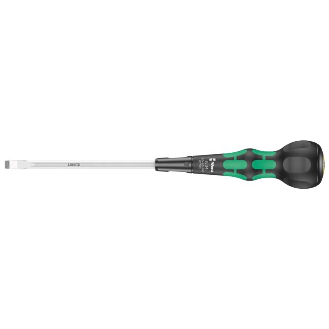 Wera 007901 Kraftform Ball-Grip Slotted Screwdriver 1.0mm x 6.0mm x 150mm