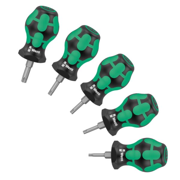Wera 008872 367 TORX Stubby Screwdriver Set 5-Piece Wera 008872 367 TORX Stubby Screwdriver Set 5-Piece