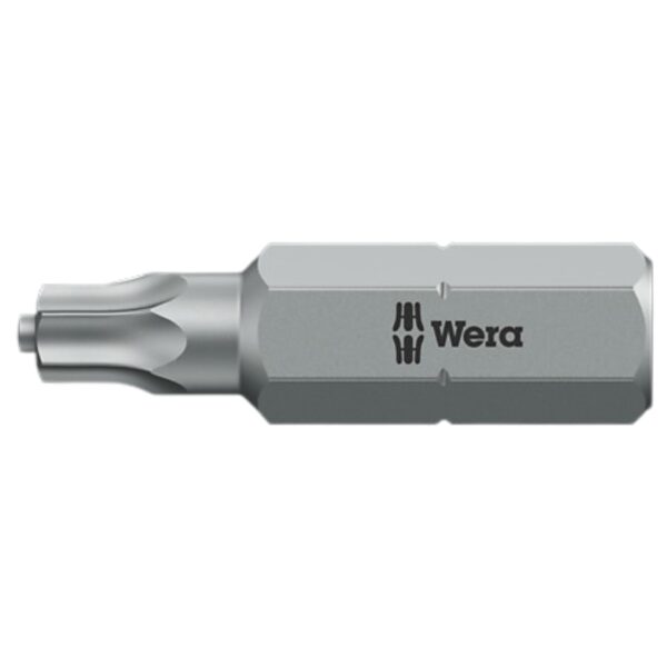 Wera 066081 867/1 ZA TORX Driver Bit with Central Pin TX15 x 25mm 10-Pack