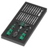 Wera 150152 9752 Foam Insert Kraftform Kompakt Ratcheting Drivers Set 1 24-Piece