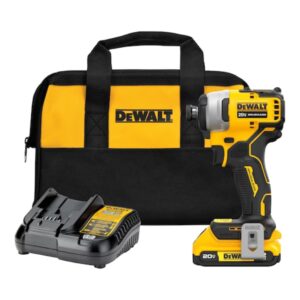 DeWalt DCF809D1 20V MAX ATOMIC 1/4" Drive Brushless Compact Impact Driver Kit