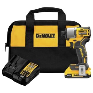 DeWalt DCF840D1 20V MAX 1/4" Drive Brushless Impact Driver Kit